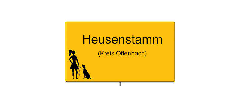 Ortsschild Heusenstamm