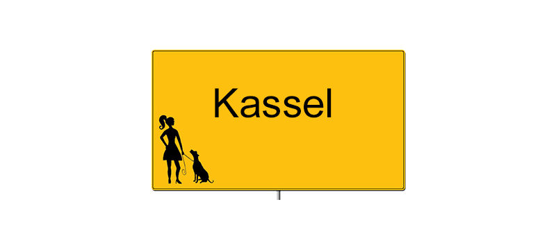 Ortsschild von Kassel